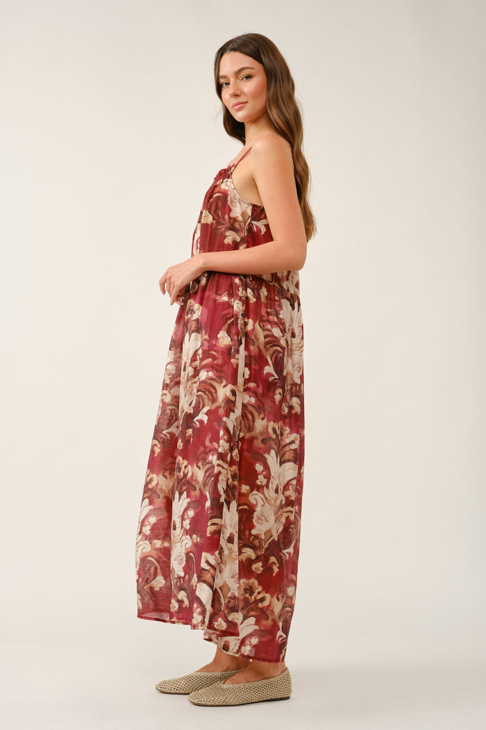 Lola Balloon Maxi Dress