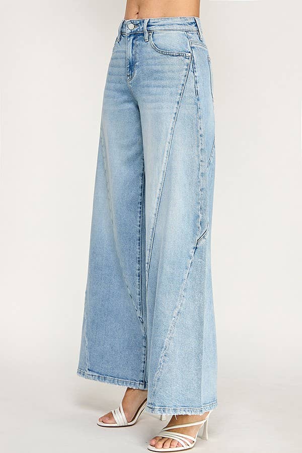 WILLOW HIGH RISE COMFORT WIDE LEG w/ SEAM DETAIL