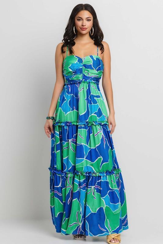 WEETHEART NECKLINE SHOULDER STRAP RUFFLE DETAILED - PRIVILEGE 
