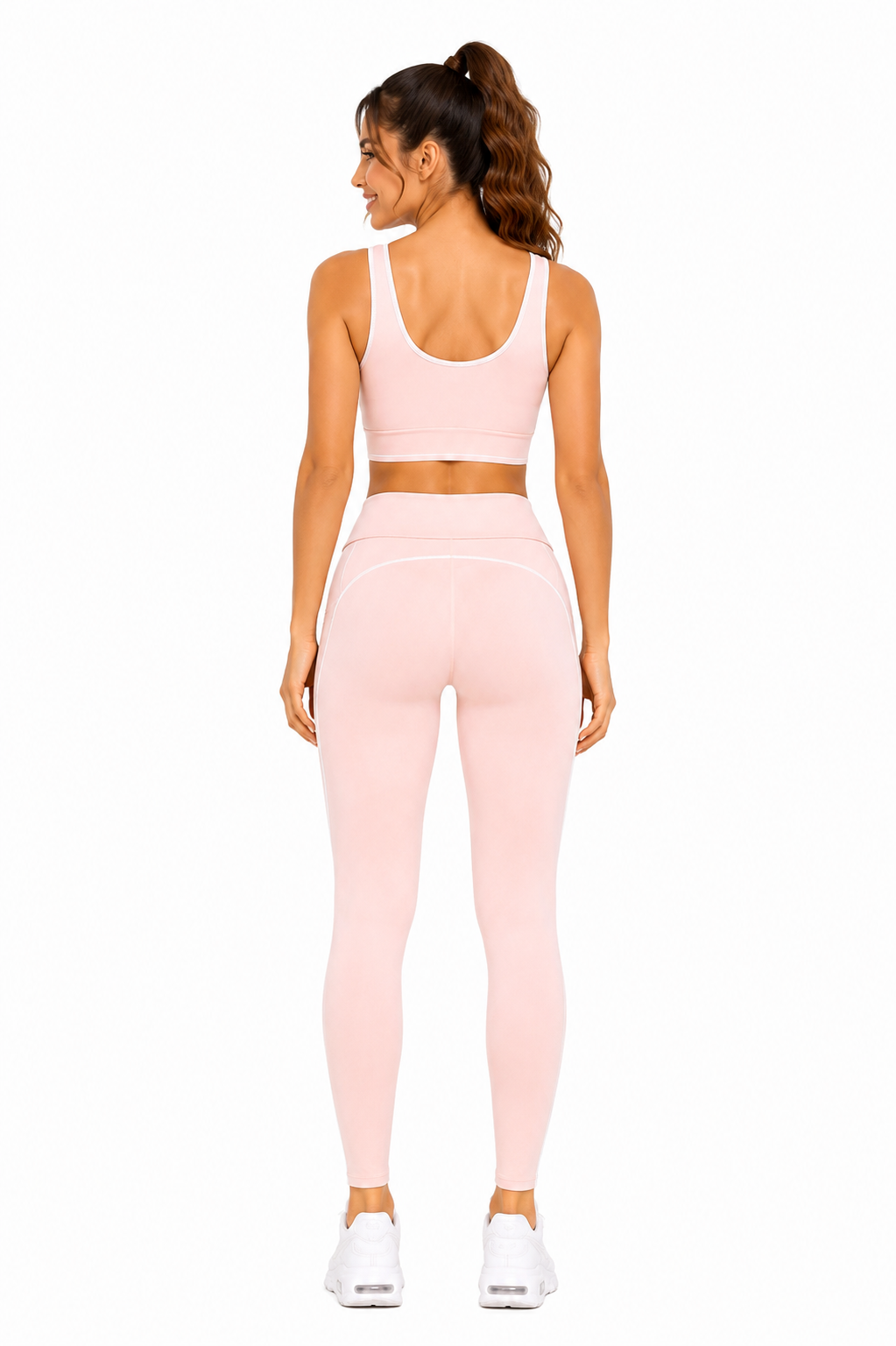 3-PIECE ACTIVEWEAR SET — SPORTS BRA, LEGGING & JACKET
