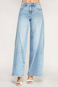 WILLOW HIGH RISE COMFORT WIDE LEG w/ SEAM DETAIL