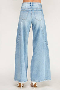 WILLOW HIGH RISE COMFORT WIDE LEG w/ SEAM DETAIL