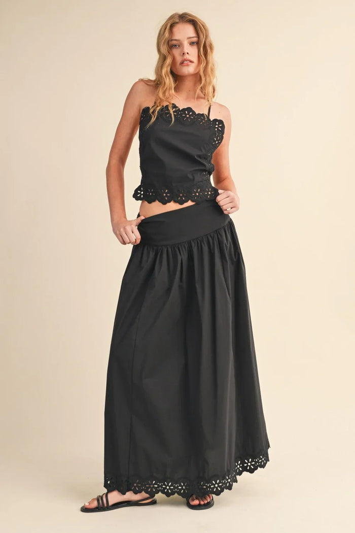 Poplin Scallop Hem Set