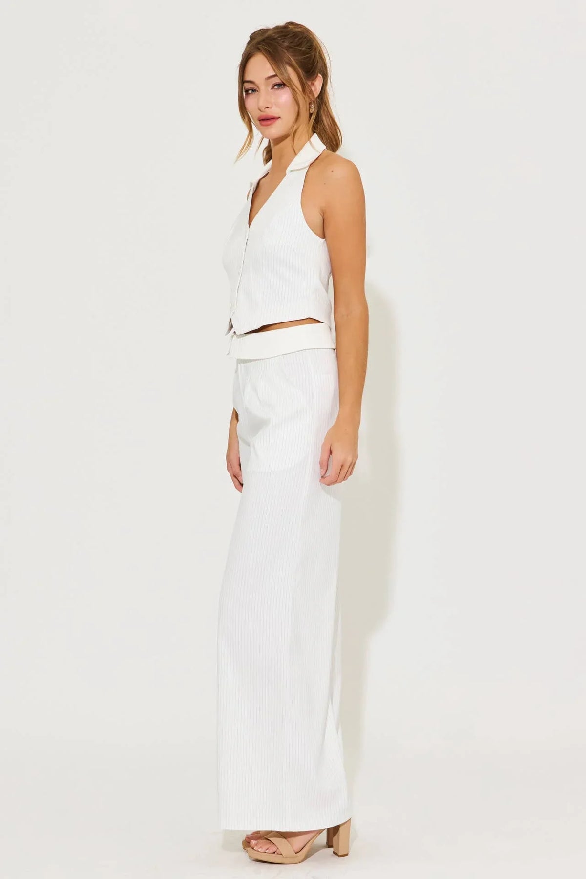 The Signature Stripe Vest and Pants Set