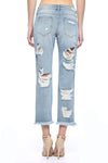 Mid level heavy destroyed jeans - PRIVILEGE 