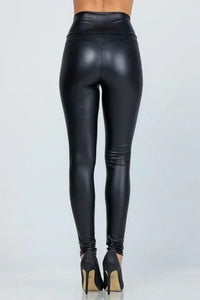 Faux leather leggings - PRIVILEGE 