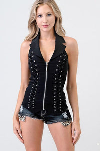 DRAWSTRING TOP - PRIVILEGE 
