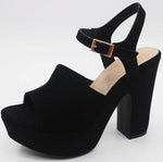 Platform High Heel Dressy Sandal - PRIVILEGE 