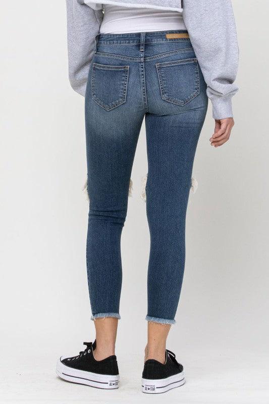 DISTRESSED SKINNY JEANS - PRIVILEGE 