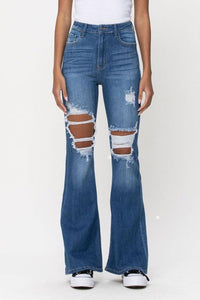 Slim SUPER flare jeans with a high rise - PRIVILEGE 