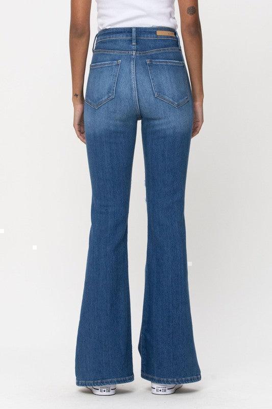 Slim SUPER flare jeans with a high rise - PRIVILEGE 