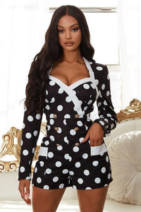 Polka dot romper - PRIVILEGE 