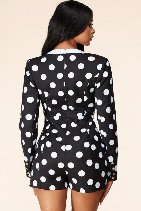 Polka dot romper - PRIVILEGE 