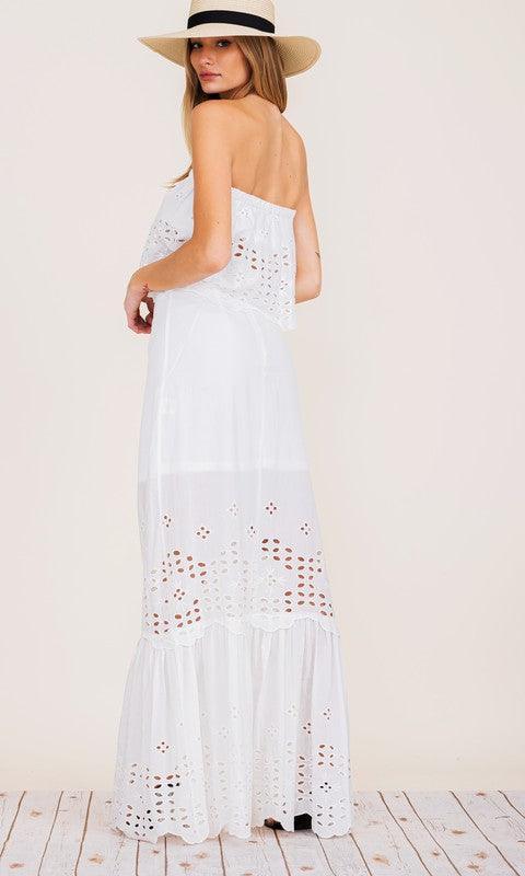 EYELET LACE SKIET SET - PRIVILEGE 