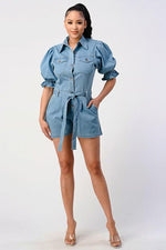 DENIUM ROMPER - PRIVILEGE 