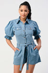 DENIUM ROMPER - PRIVILEGE 