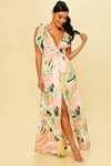 ABSTRAC MAXI DRESS - PRIVILEGE 