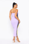 MAXI DRESS WITH CUT OUT - PRIVILEGE 
