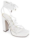 Ankle Lace Up Platform Chunky High Heel Dress Shoes - PRIVILEGE 