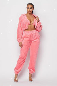 SOFT COZY 3PC JOGGER SET - PRIVILEGE 