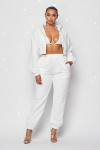 SOFT COZY 3PC JOGGER SET - PRIVILEGE 