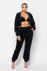 SOFT COZY 3PC JOGGER SET - PRIVILEGE 