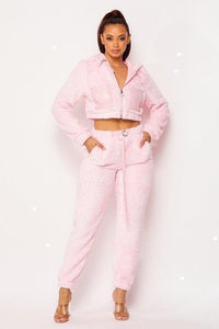 TEDDY BEAR JOGGER SET - PRIVILEGE 