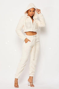 TEDDY BEAR JOGGER SET - PRIVILEGE 