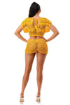 CROCHET SHORT SET - PRIVILEGE 