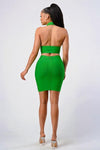COLOR MELODY CASUAL TWO PCS BANDAGE SET - PRIVILEGE 