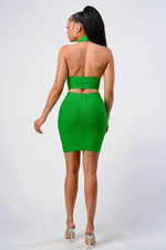 COLOR MELODY CASUAL TWO PCS BANDAGE SET - PRIVILEGE 