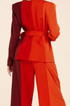 MUILI COLOR BLAZER AND PANT SET - PRIVILEGE 