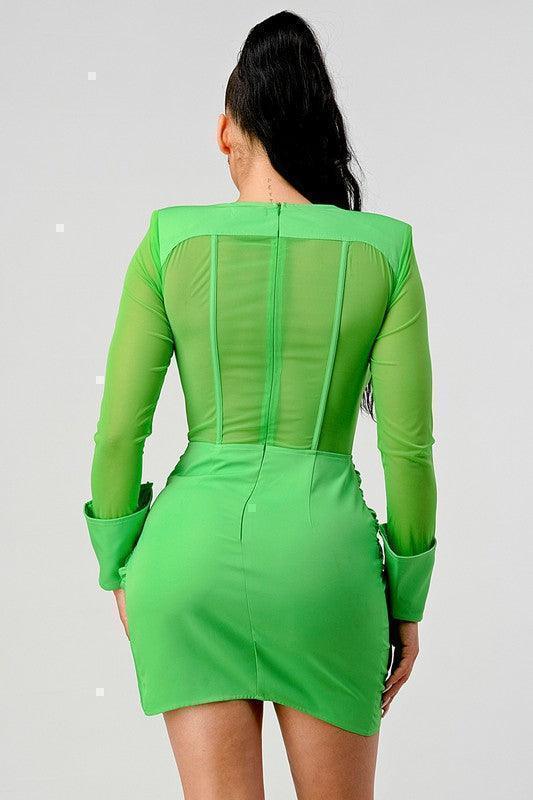 GAGA FASHION MINI DRESS - PRIVILEGE 