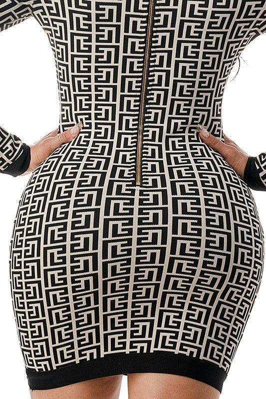DESIGNER INSPIRED DRESS - PRIVILEGE 