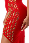 BANDAGE DETAIL DRESS - PRIVILEGE 