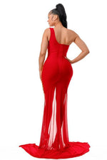 BANDAGE DETAIL DRESS - PRIVILEGE 