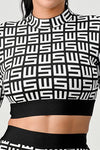 bandage print two pcs set - PRIVILEGE 