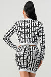 DESIGNER INSPIRED 3PC SET BANDAGE - PRIVILEGE 