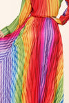 RAINBOW 2PC MAXI SKIRT SET - PRIVILEGE 