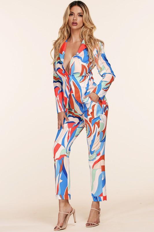 ARTIST TWO PIECE PANT SET - PRIVILEGE 