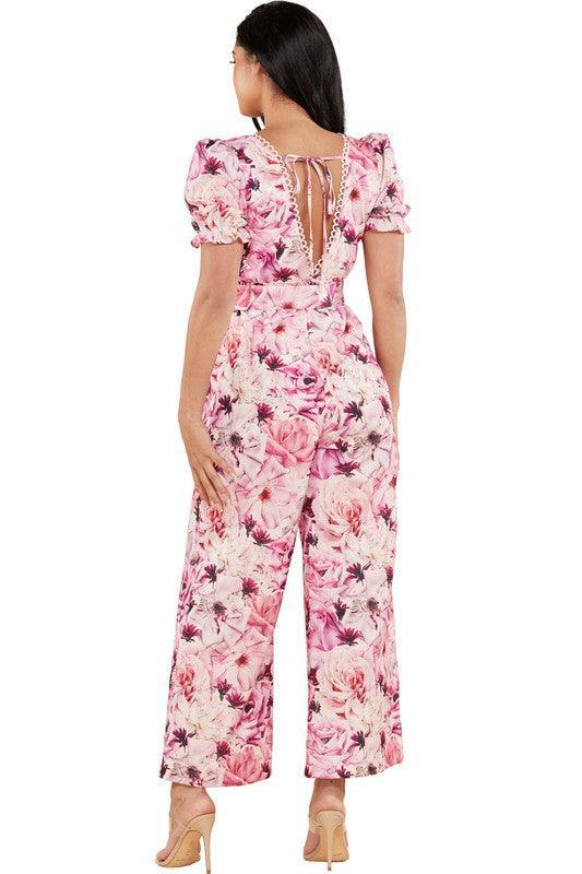 FLORAL JUMPUIT - PRIVILEGE 