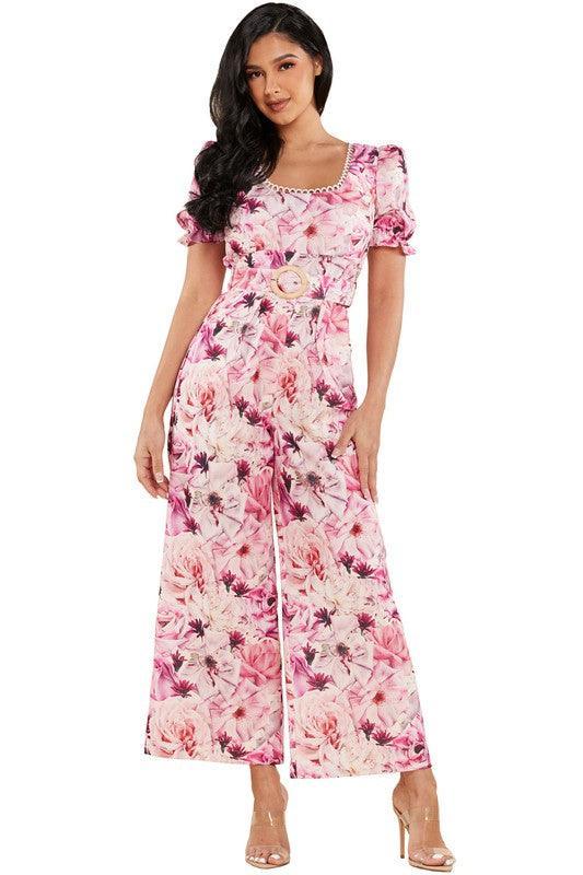 FLORAL JUMPUIT - PRIVILEGE 