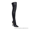 High Heel Over The Knee Dressy Boots - PRIVILEGE 