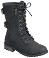 COMBAT BOOT DISTRESSED - PRIVILEGE 