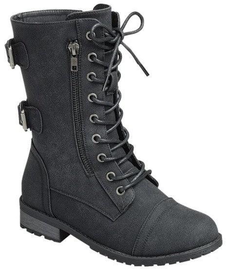 COMBAT BOOT DISTRESSED - PRIVILEGE 