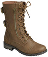 COMBAT BOOT DISTRESSED - PRIVILEGE 