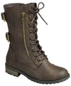 COMBAT BOOT DISTRESSED - PRIVILEGE 