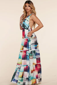 ARTWORK MAXI DRESS - PRIVILEGE 