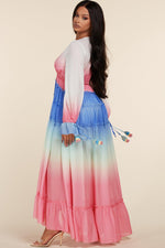 OMBRE MAXI DRESS - PRIVILEGE 