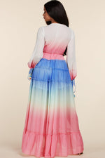 OMBRE MAXI DRESS - PRIVILEGE 